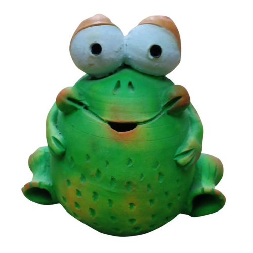 Hucha de barro rana reutilizable