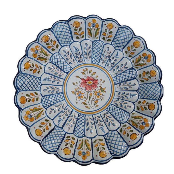 Plato de cerámica de Talavera de la Reina Modelo 2
